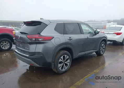 2021 Nissan Rogue Sv Intelligent Awd from USA, damaged, VIN 5N1AT3BBXMC686754